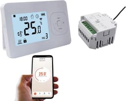 Slimme Thermostaat Plug met Ontvanger voor Temperatuurbeheer — thumbnail 5
