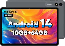 10,1 inch Android Tablet met 10GB RAM, 64GB Opslag en Uitbreidbaar Geheugen — thumbnail 1