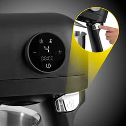 Keukenmachine Midnight Edition met 5L RVS Kom en 6 Snelheden — thumbnail 2