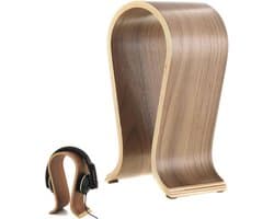 Koptelefoon Houder - Koptelefoonhouder - Houten Koptelefoonhouder - U-vormig - Headset Stand - Standaard voor koptelefoon - Koptelefoon Haak - Universeel - Presentatierek - opbergrek - voor thuis, kantoor en winkel - 25*15*10 cm