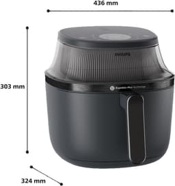 Philips 3000 Series Airfryer NA330/00 – 6,2 L – Rapid Air Plus – Kijkvenster – Touchscreen — thumbnail 14