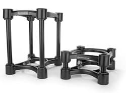 Speaker Isolatiestandaarden met Verstelbare Hoogte en Hellingshoek - 15.5 x 19 cm - Paar