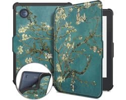 Hoes voor 6 inch E-reader met Bloem Motief