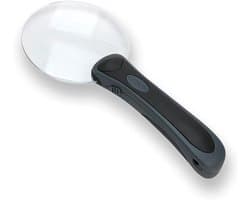 Vergrootglas met Verlichting 3.5x - Randloos Handmodel voor Lezen en Fijn Drukwerk