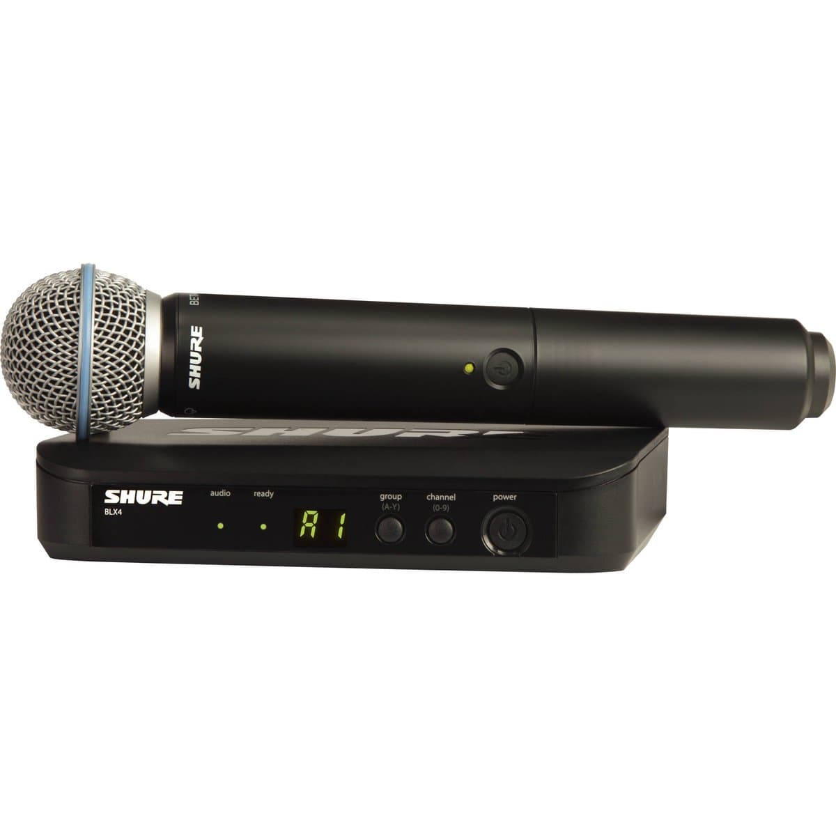 Shure BLX24 - Beta 58A (K14, 614-638 MHz) - Draadloos handheld systeem — afbeelding 1