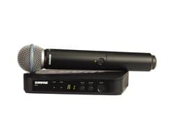 Shure BLX24 - Beta 58A (K14, 614-638 MHz) - Draadloos handheld systeem