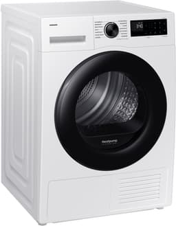 Samsung DV90DG52A0AE, Vrijstaand, Voorlader, Warmtepomp, Wit, Draaiknop, Glazen deur — thumbnail 6