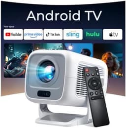 HD Beamer voor Thuisbioscoop - Draadloze Projector met Autofocus en 600 ANSI Lumen — thumbnail 1