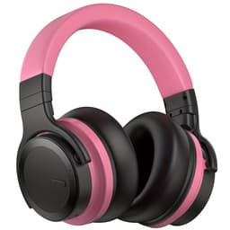 Draadloze Over-Ear Koptelefoon – Actieve Ruisonderdrukking – Diepe Bas – 30 Uur Speeltijd – Roze/Zwart — thumbnail 1