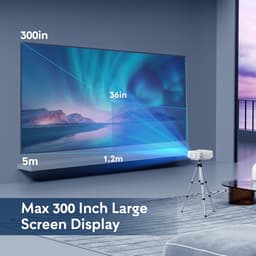 Mini Beamer - Projector met Wifi - Bluetooth — thumbnail 3