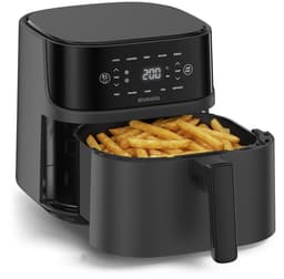 Brabantia Airfryer XXL - 5.7 liter - Digitaal Touchscreen - 10 Kookprogramma's - Tot 5 Personen - PFAS-Vrij - 80ºC tot 200ºC - 1700 Watt - BBEK1136 — thumbnail 1