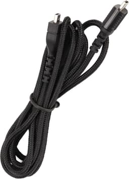Jhubers Goods - Hoofdtelefoonkabel - Vervanging voor Gamingheadset - Geluidskabel - Compatibel met Arctis 3 5 7 Pro - Hoofdtelefoonkabel 1,5 M - Gamingheadset-geluidskabel - Geschikt voor Steelseries - Zwart — thumbnail 3
