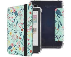 Hoesje voor 6 inch E-reader met Auto Slaap/Wake Functie - Premium PU Leder & TPU