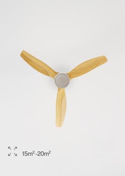 Plafondventilator met LED-licht en wand- en afstandsbediening - 40 W, Ø 112 cm, 6 snelheden, timer, zomer-winterfunctie — thumbnail 5