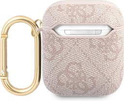 Guess 4G Script Logo AirPods 1 - AirPods 2 Case - Pink — thumbnail 2