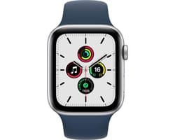 Apple Watch SE 2021 - 44mm - 4G - GPS - Zilver