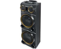 Muse M-1988DJ - Bluetooth DJ party speaker met FM-radio, USB en microfoon (800 Watt)