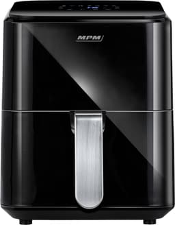 MPM - Airfryer 4,5 Liter Heteluchtoven - Digitaal LED-Display - 1400W Hetelucht Friteuse - Zwart — thumbnail 9