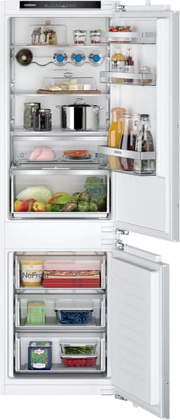 Siemens KI86NVFE0 - iQ300 - Inbouw koel-vriescombinatie - 177.2 cm x 54.1 cm - noFrost: nooit meer je vriezer ontdooien - hyperFresh: de extra ruime vershoudlade voor groente en fruit — thumbnail 1