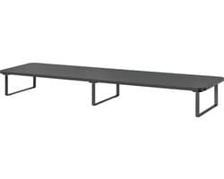 VDD Gaming - Monitor Verhoger - Monitorstandaard - Laptop Verhoger - Monitorverhoger - TV Verhoger - Beeldscherm verhoger - Laptopverhoger - Laptop Steun - Laptop Verhoger Ergonomisch - 100 x 26 cm - Zwart