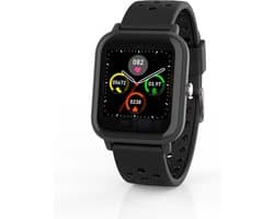 Nedis SmartLife-horloge - 1.4 " - LCD - IP68 - Maximale gebruiksduur: 120 uur - Android / IOS - Zwart
