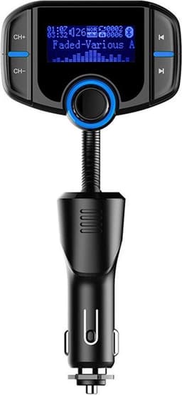 FM Transmitter BT70 Autolader FM-zender Radio Auto Bluetooth - kit Dual USB QC3.0 Draadloze MP3-speler Oplader adapter Handsfree BT-tuner FM-modulator — thumbnail 4