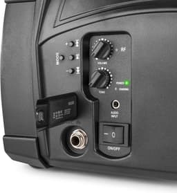 Portable speaker - Vonyx ST014 draagbaar omroepsyteem met draadloze handmicrofoon, Bluetooth en mp3 speler — thumbnail 5