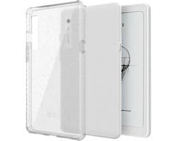 TUDIA SKN Clear hoes voor Onyx Boox Palma 2 E-reader - Back Cover - Verstevigde hoeken - Transparant Glitter