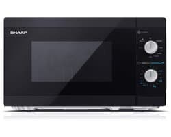 Sharp YC-MG01E-B magnetron en grill - 800W - 20 liter - zwart