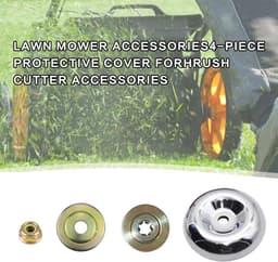 Metaal vervangingsmessen kit voor grasmaaier - Adapter en bevestigingsset voor bosmaaier — thumbnail 4