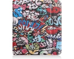 Hoesje Geschikt voor Kobo Libra 2 Hoes Book Case Trifold - Hoes Geschikt voor Kobo Libra 2 Hoesje Book Cover - Graffity