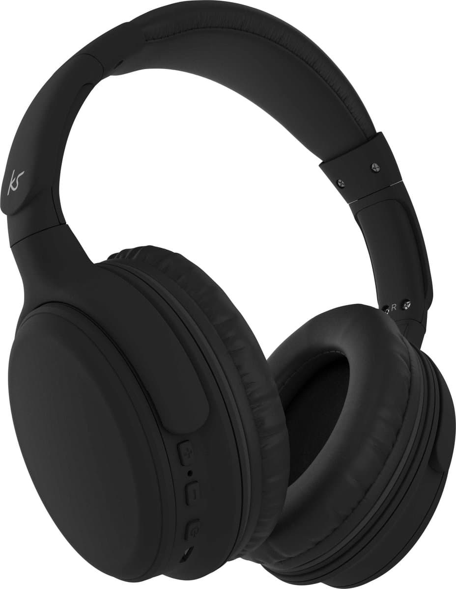 KitSound Slammers Draadloze Hoofdtelefoon / Bluetooth - Zwart — afbeelding 1