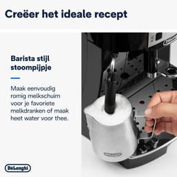 De’Longhi Magnifica S - volautomatische espressomachine met handmatige melkopschuimer en uitneembare zetgroep - Zwart - ECAM20.110.B — thumbnail 4