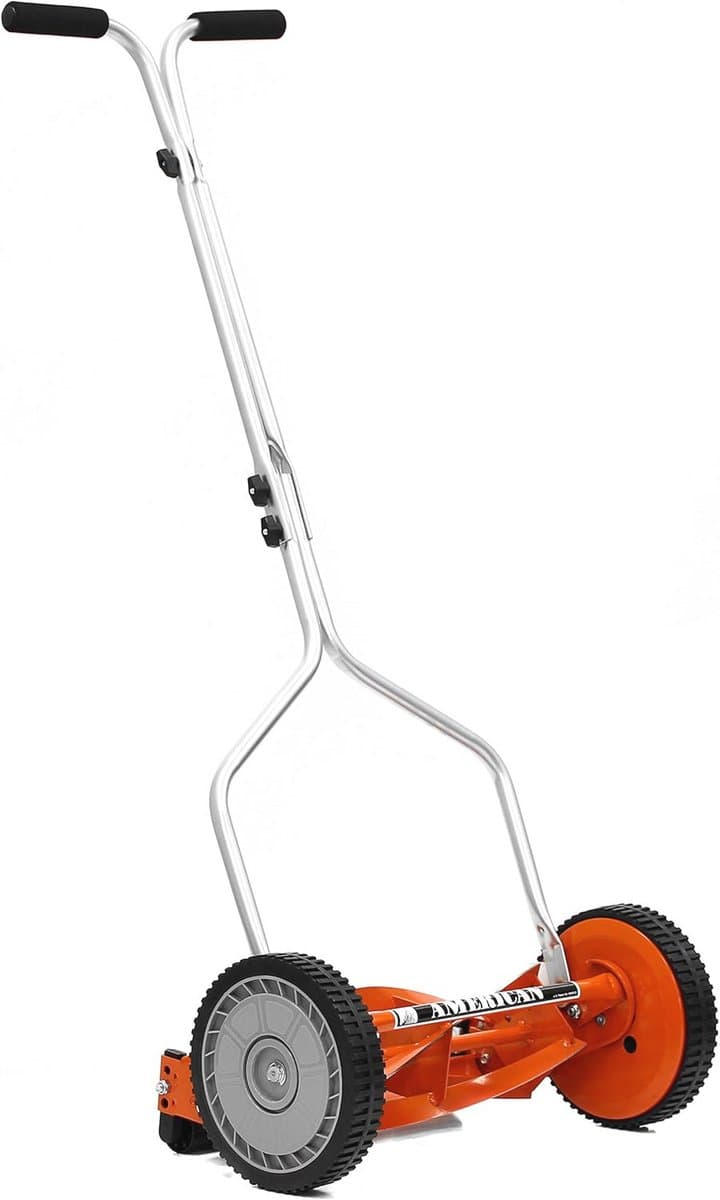 14 Inch 4-Bladige Duwhaspel Grasmaaier - Duurzaam en Onderhoudsarm — afbeelding 1