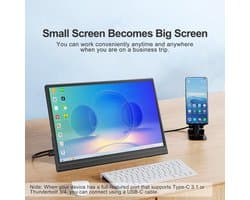 Portable Monitor - Draagbare Scherm - Uitbreider - Full HD