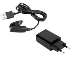 Oplader met adapter geschikt voor Garmin Forerunner 735xt, 230, 235, 630 - Strap-it Oplaadkabel - charger - lader