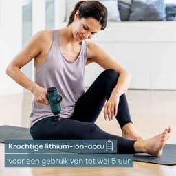 Beurer MG 99 Massage Gun - Massageapparaat - Triggerpoints - 5 Intensiteitsniveaus - 4 Opzetstukken - 5 Uur draadloos gebruik - Krachtig vermogen - 3 Jaar garantie — thumbnail 4