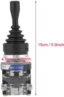 Schakelaar 2NO 2-Positie Return Momentary Joy Stick Joystick - Automatisering Veiligheidsveld — thumbnail 2