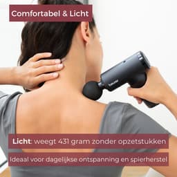 Beurer MG 89 CompactPower Limited Edition 25 Professionele Massage Gun – Diepe Spiermassage – 10 mm Slagdiepte – 5 Snelheden – 3 Opzetstukken – USB-C – Stil – Spierherstel & Ontspanning – 3 Jaar Garantie — thumbnail 3