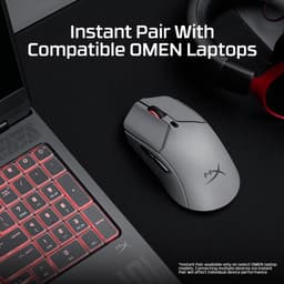 HyperX Pulsefire Haste 2 Pro - 4K Draadloze Gaming Muis Grijs - Instant Pair met OMEN Gaming Laptops — thumbnail 3