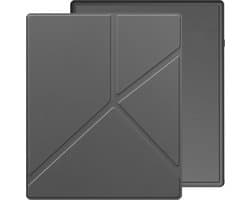 Hoes Geschikt voor Kobo Elipsa 2E - E-reader Bescherm Hoesje Case Sleep Cover Trifold - Hoes Geschikt voor Kobo Elipsa 2E Hoesje - Grijs