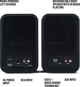 Marley Get Together Duo Bluetooth Speaker Draadloos - Boekenplank Speakers - Hifi speakers - Stereo Set - Home Audio - Limited Edition — thumbnail 3