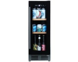 Bierkoelkast Melbourne - vol glazen deur - 48 flessen - Koelkast horeca - Bier koelkast voor Thuis - Flessenkoelkast- Drank koelkast - Bierkast