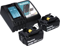 Makita DCL 180 RM B accu stofzuiger 18 V zwart + 2x accu 4.0 Ah + lader — thumbnail 5