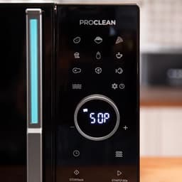 Magnetron met Grill - Oven Combimagnetron - Snel Eten Verwarmen - Touchscreen Bediening - 23 Liter - Zilver — thumbnail 2