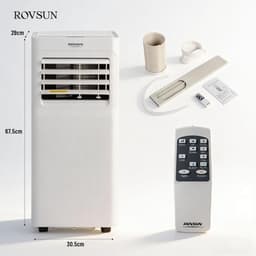 Mobiele Airco - Airconditioner Koeler - Ruimte Koelen - 3-in-1 Functies - 20 m² - Wit — thumbnail 3