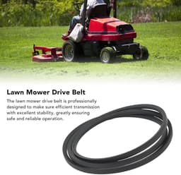 Vervangende Aandrijfriem - Maaierriem - Gazon Onderhoud - Hoogwaardig Rubber - 5/8 Inch Breed - Zwart — thumbnail 2