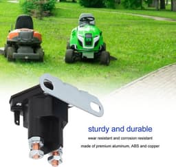 Startrelais Aluminium - Starter Solenoid - 12V - Geschikt voor MTD - Vervangt OEM 725 04439B - Duurzaam en betrouwbaar - Startsolenoïde — thumbnail 5