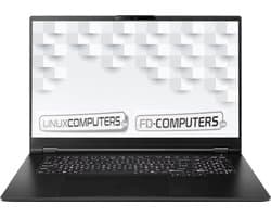 Linux laptop 17,3" | Intel Ultra 7 155U | 16 GB ram | 1 TB SSD | Linux naar keuze, Ubuntu, Linux Mint, Debian, QWERTY