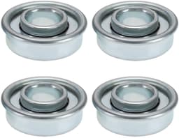 SnelShoppen - 4 Stuks Grasmaaier Wiel Lagertjes 28.6mm OD 12.7mm ID Staal Hoogwaardig Duurzaam Voor Tuinmachines — thumbnail 1